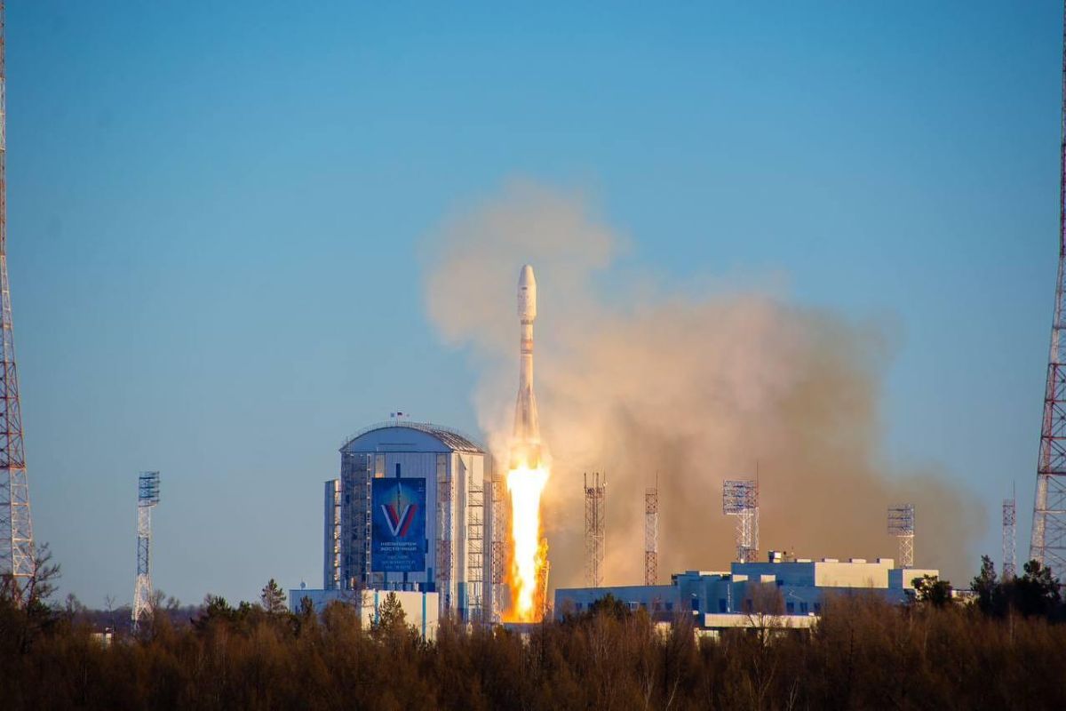 Пуск РКН с космодрома Восточный