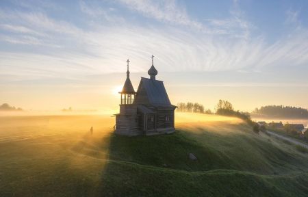 Кенозерье в апреле
