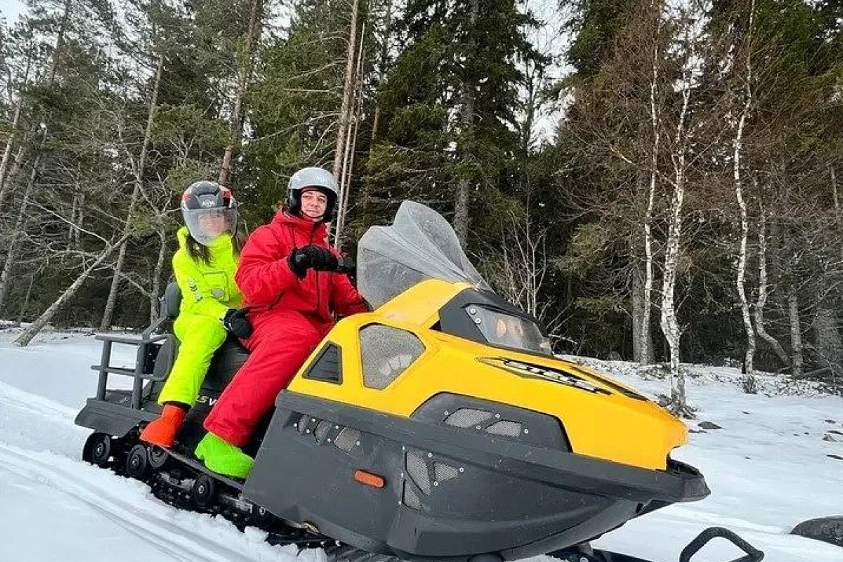 «В Рубчойлу на снегоходах» Карелия
