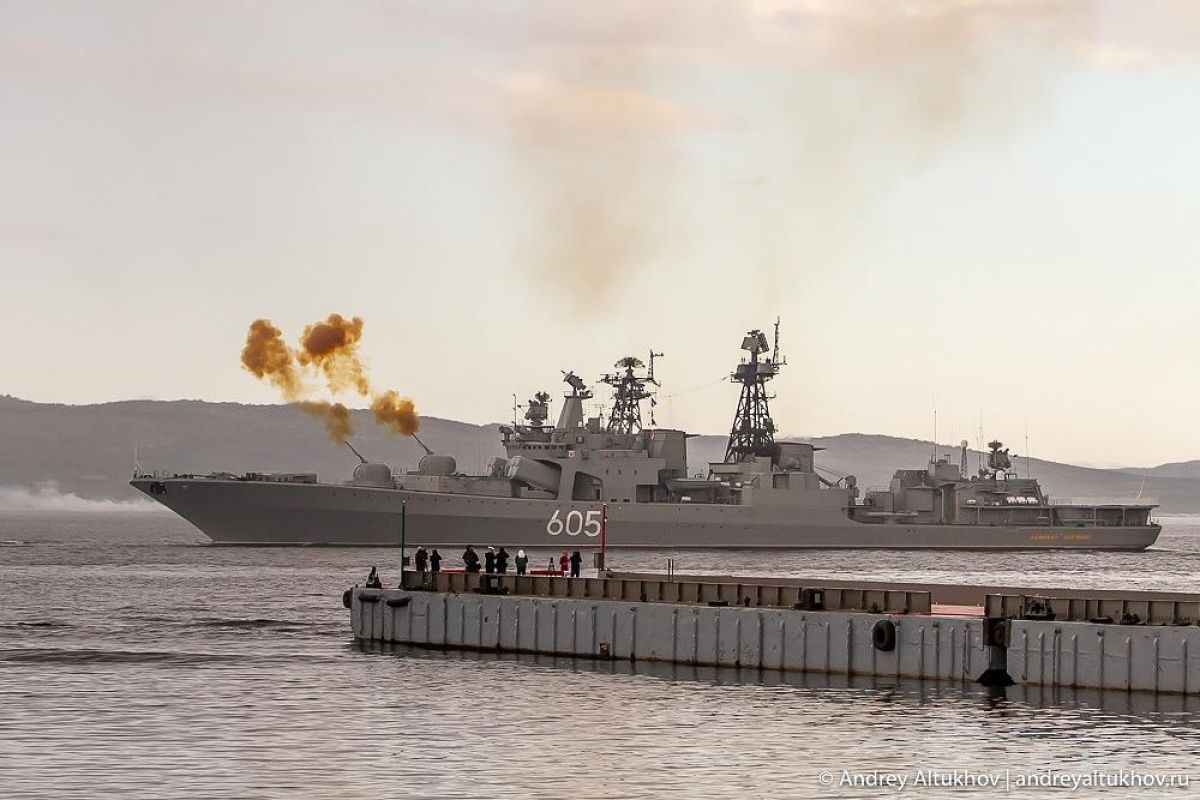 День ВМФ в Североморске