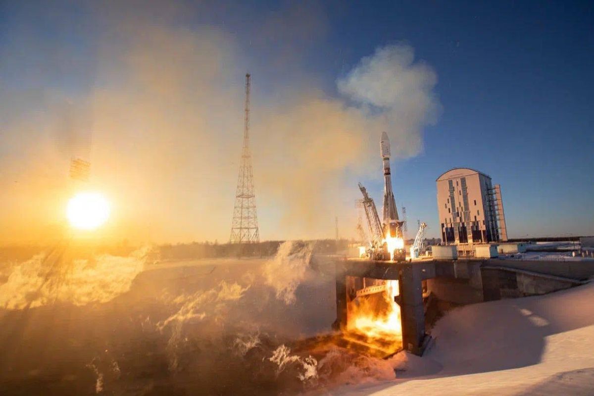 Пуск РКН с космодрома Восточный