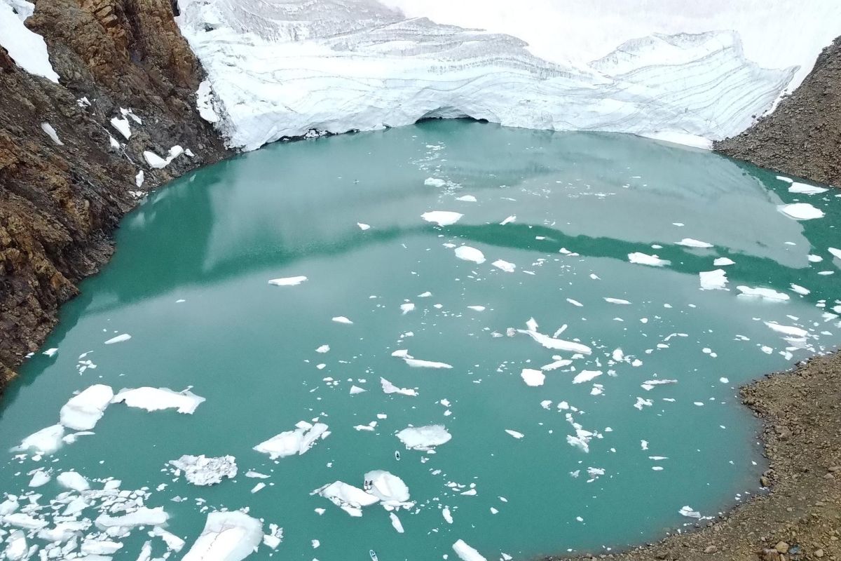 Романтический сёрфинг на леднике (Ямал)