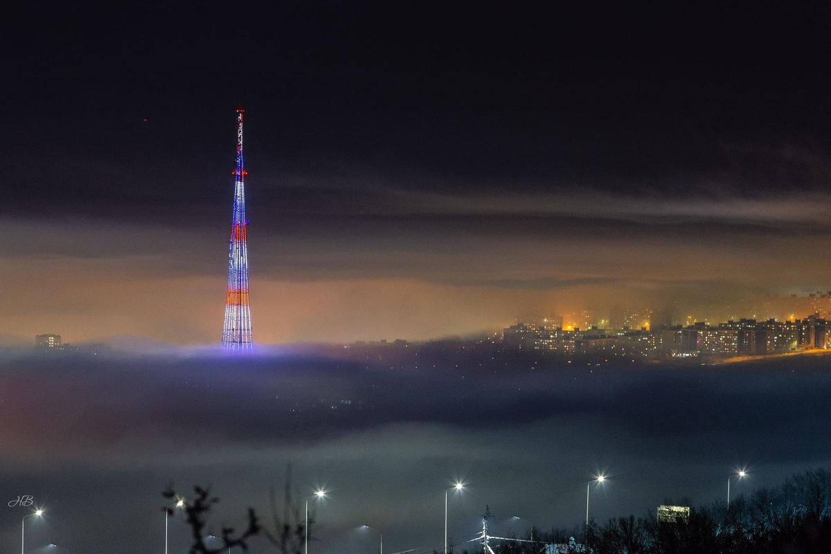 Панорамный Мурманск (зима)