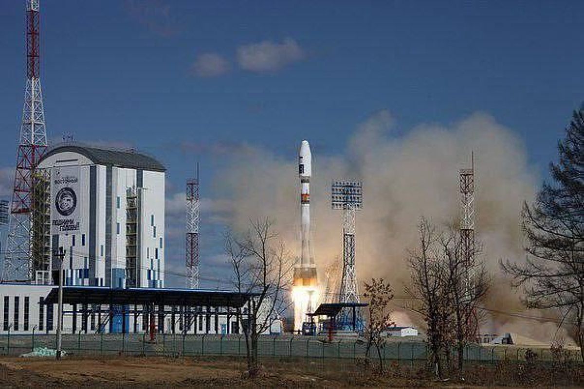 Пуск РКН с космодрома Восточный