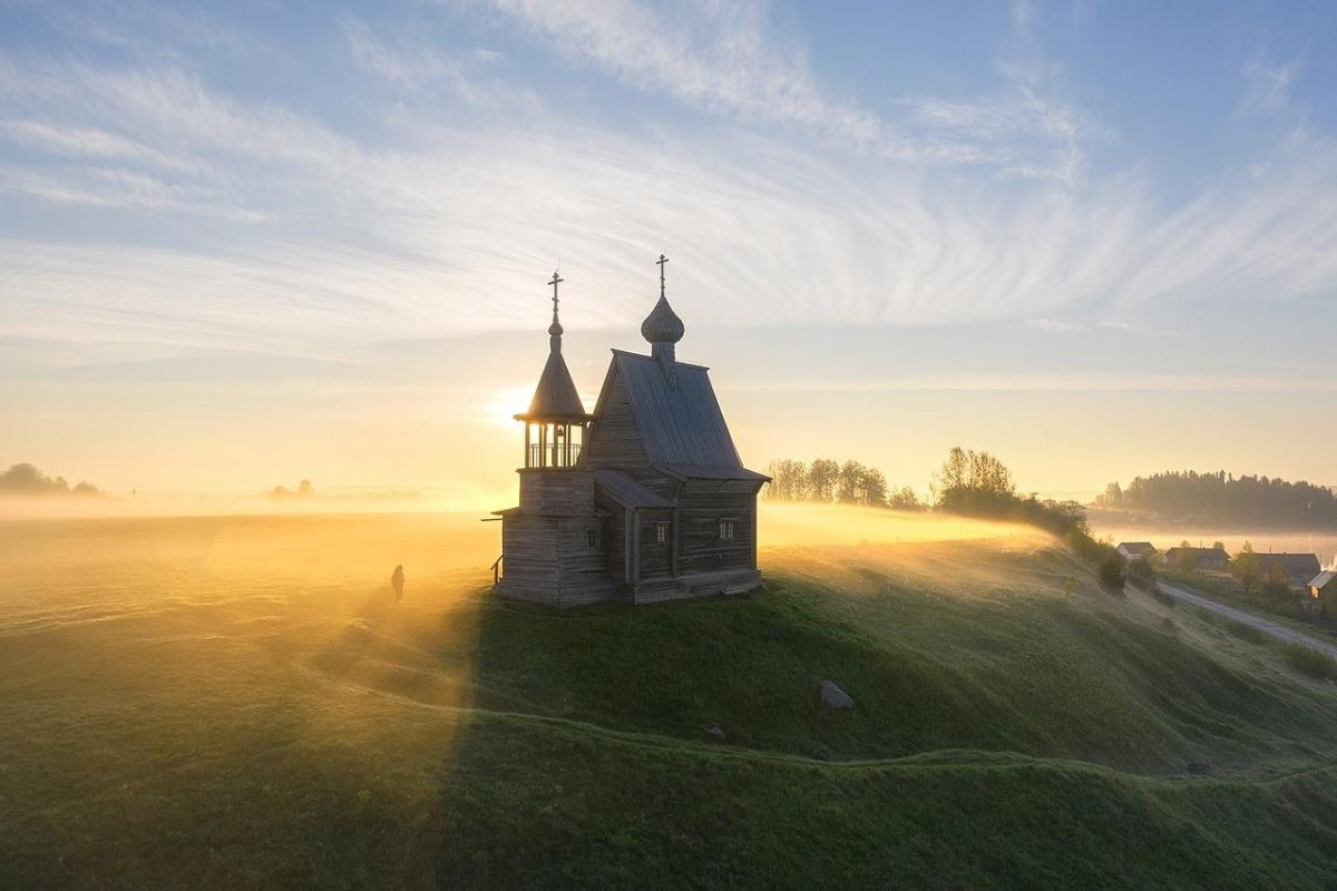 Кенозерье в апреле