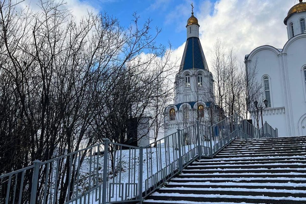 Панорамный Мурманск (зима)