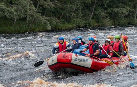 Сплав по реке Шуя (Карелия)