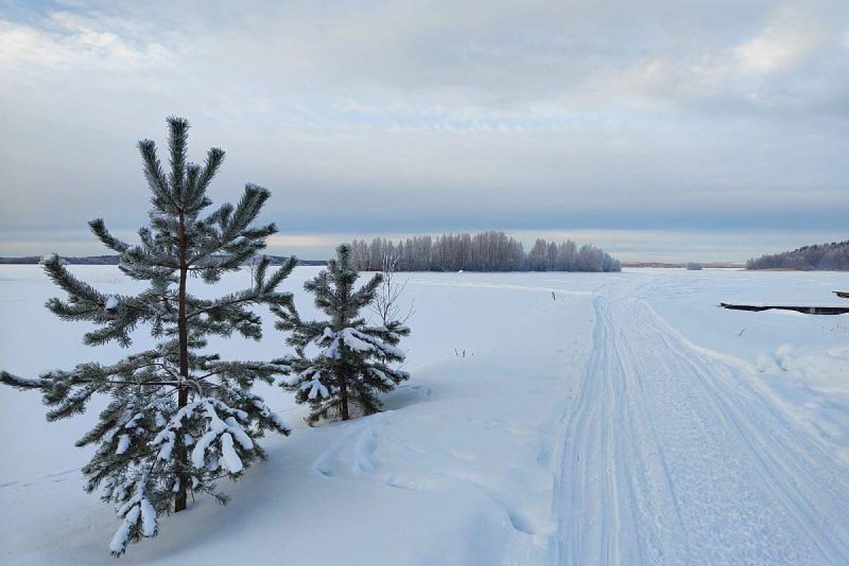 По озерам Карелии на снегоходах (6 часов)