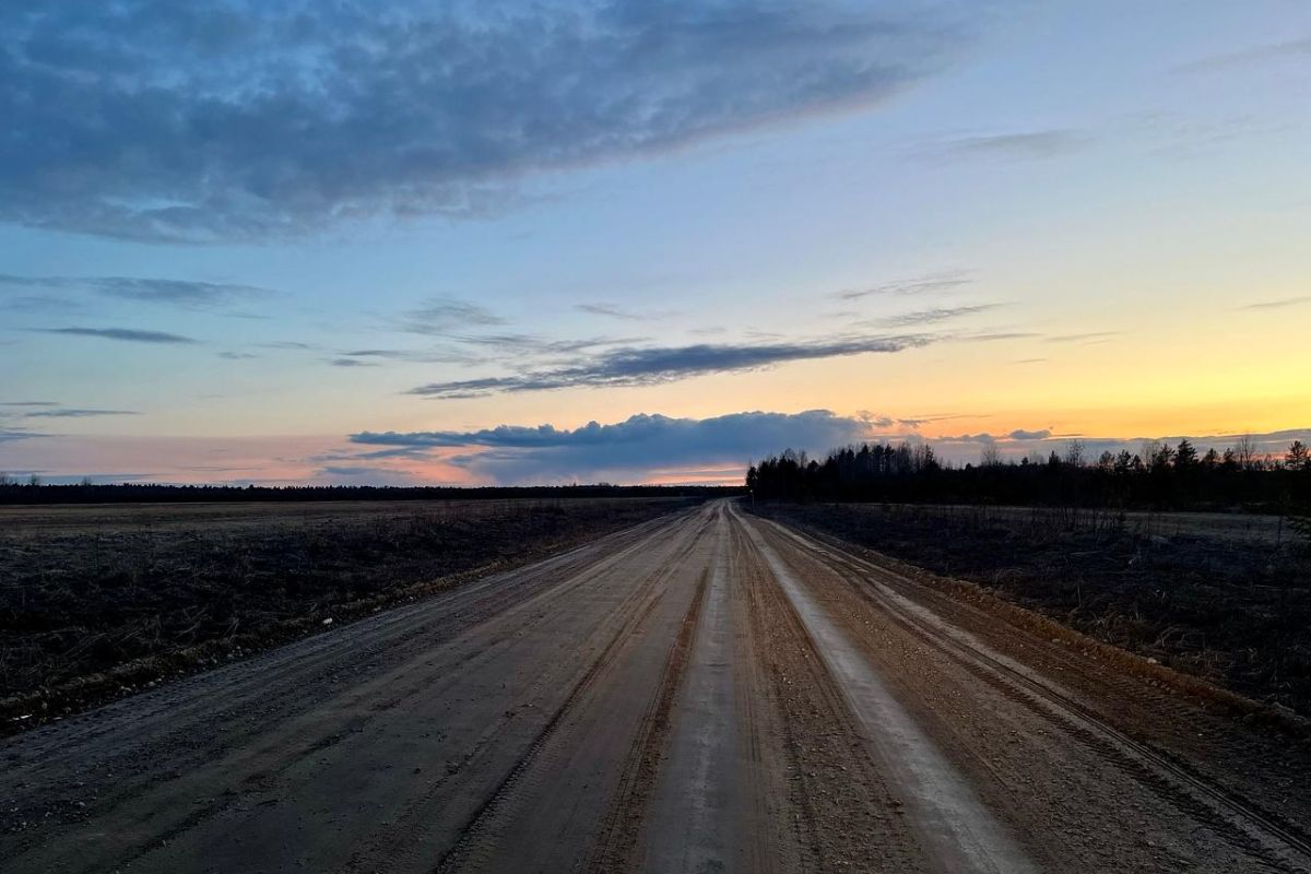 Кенозерье в апреле