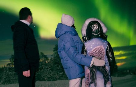 Охота за северным сиянием (Мурманск)