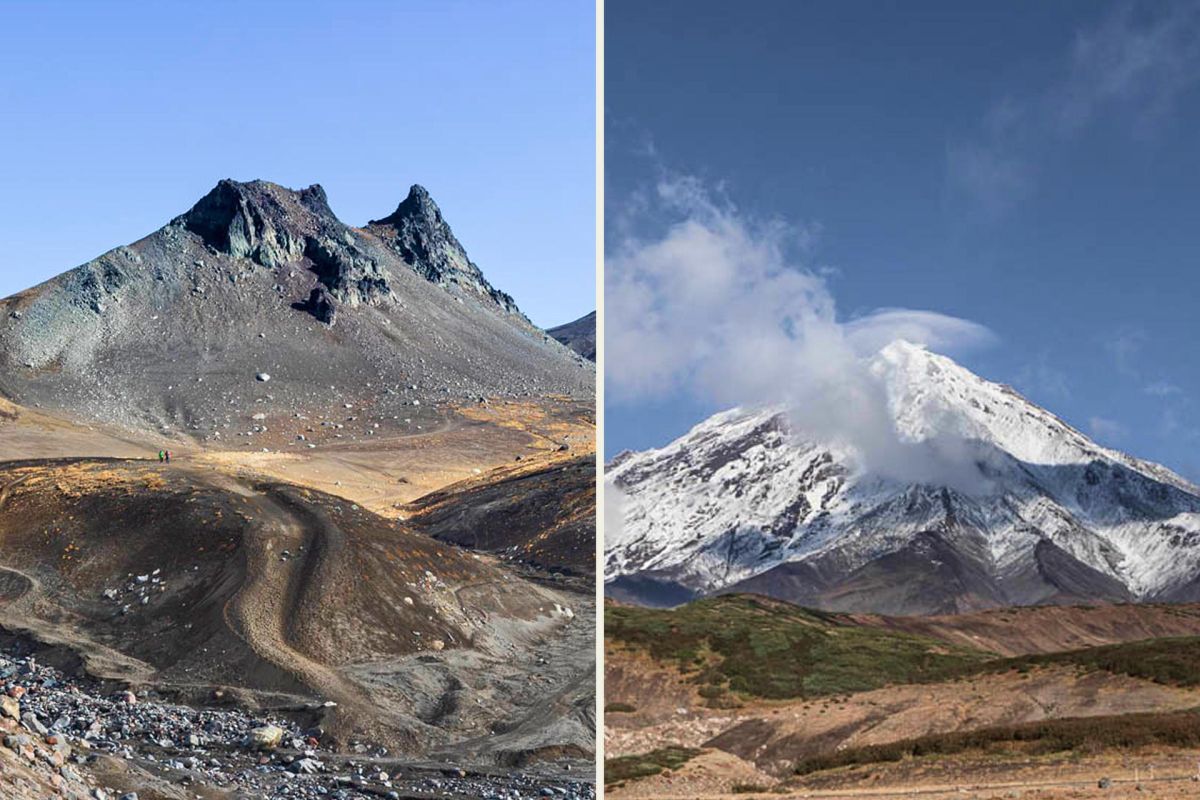 Джип-тур к Авачинскому вулкану (гора Верблюд) + «Черный пляж»