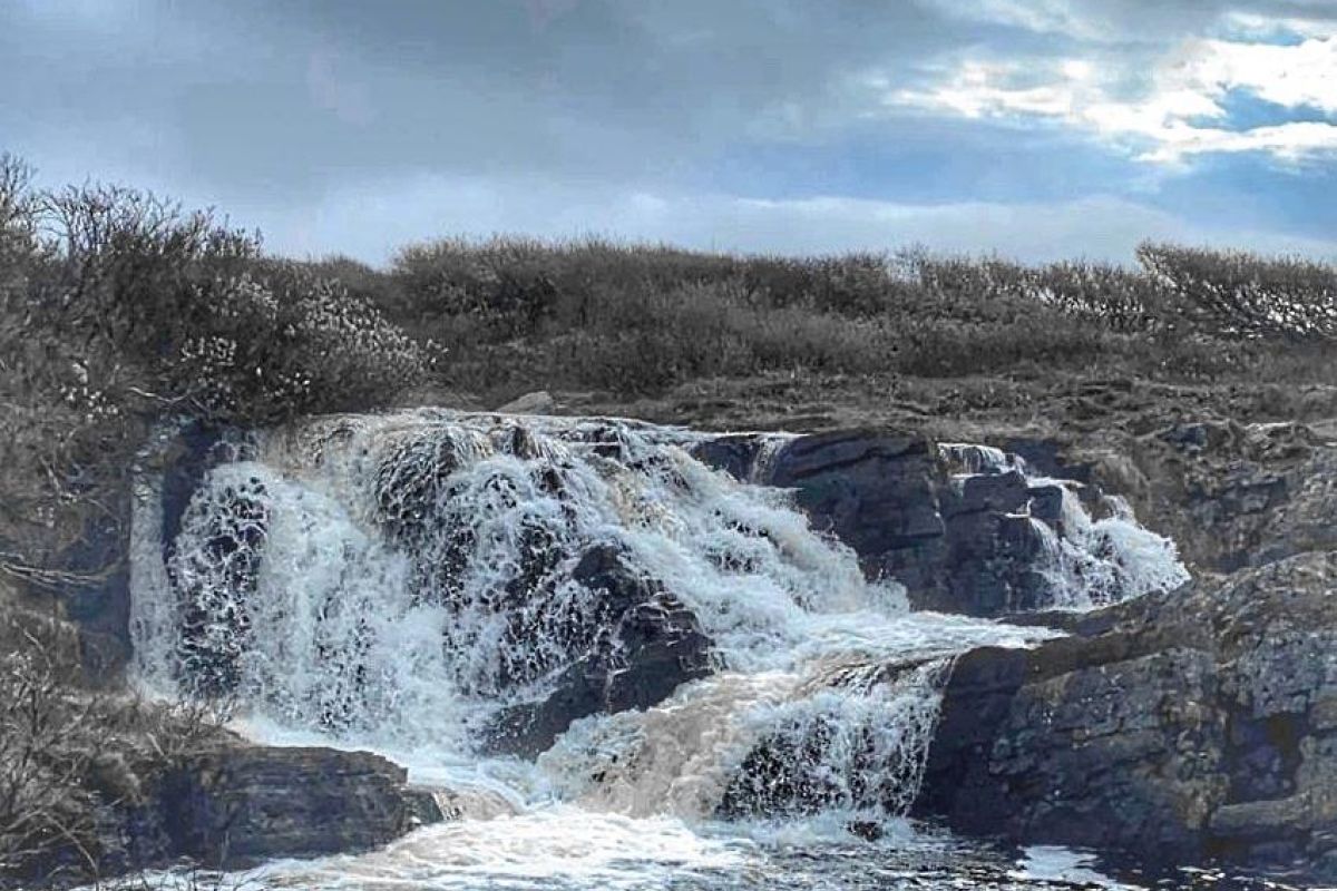 Кольский: водопады Западного берега