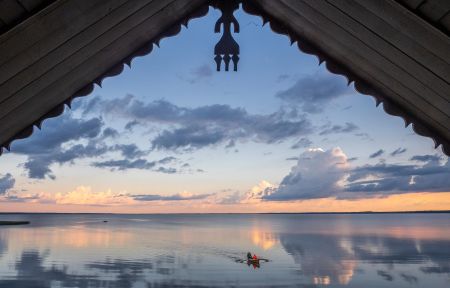 Весна в Кенозерье «Мир. Труд. Поча.»