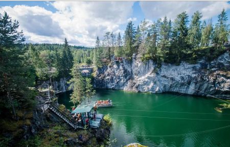 Экскурсия в мраморный каньон "Рускеала"