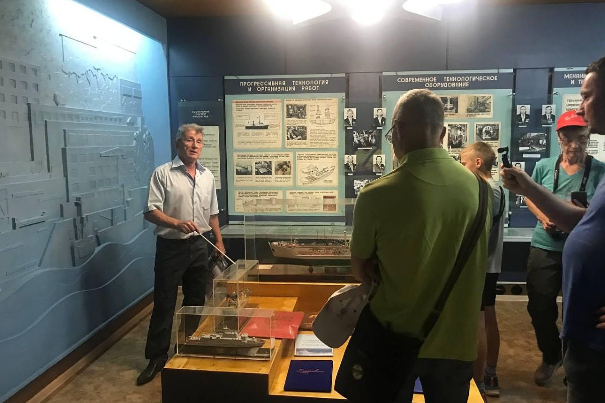 Экскурсия на Судостроительный завод в Приамурье