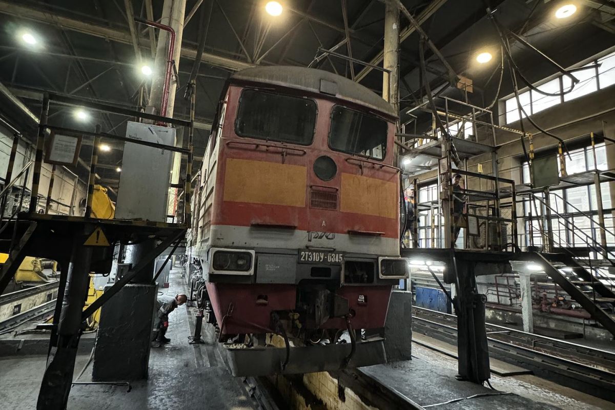 Экскурсия в Локомотивное депо Белогорск (Приамурье)