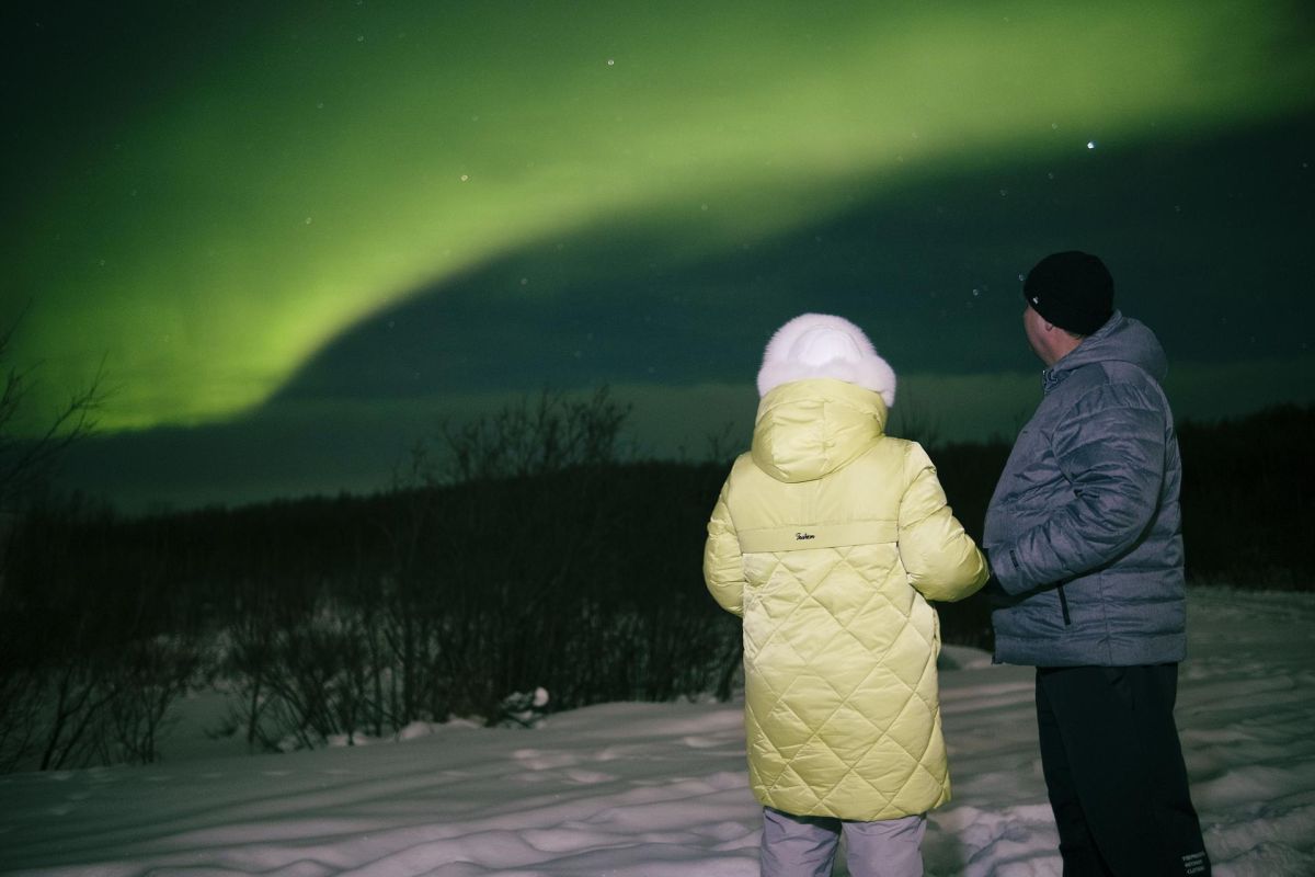 Охота за северным сиянием (Мурманск)