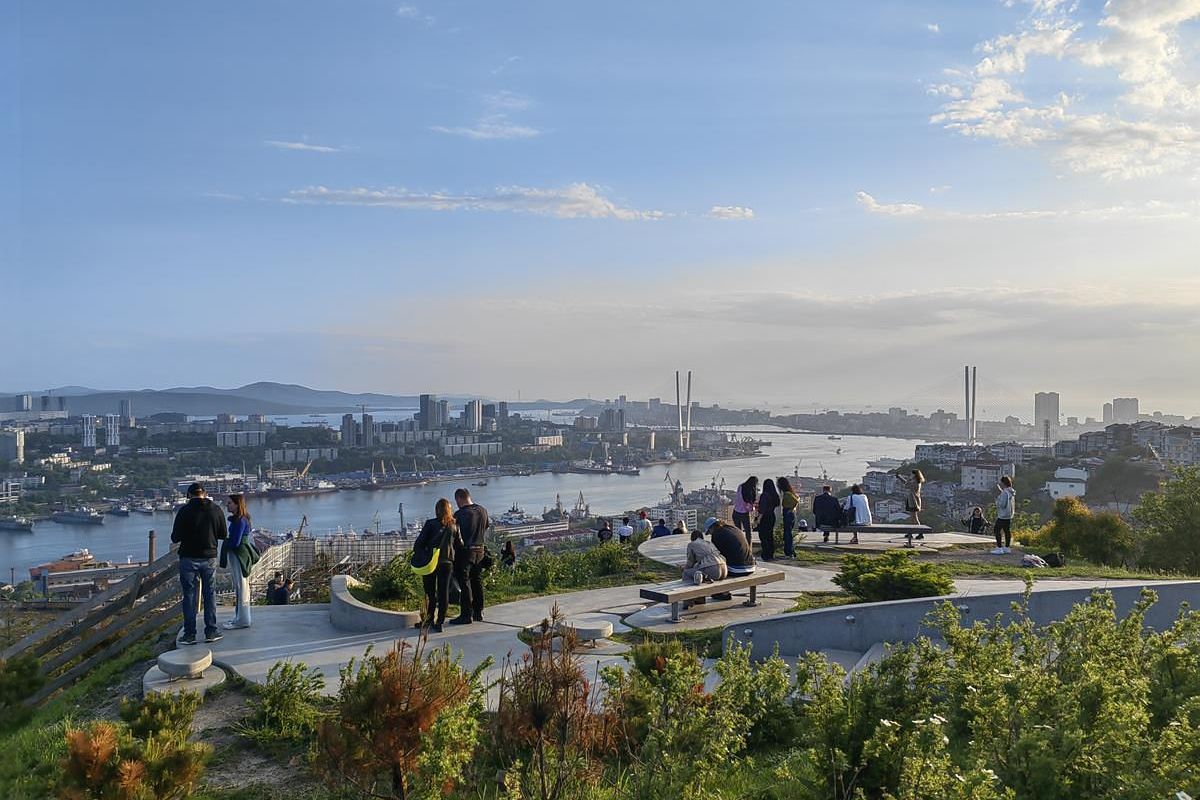 Панорамы вечернего города