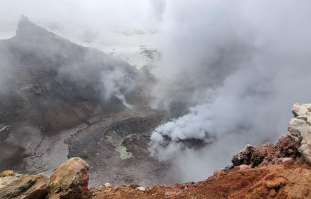 Восхождение на вулкан Мутновский
