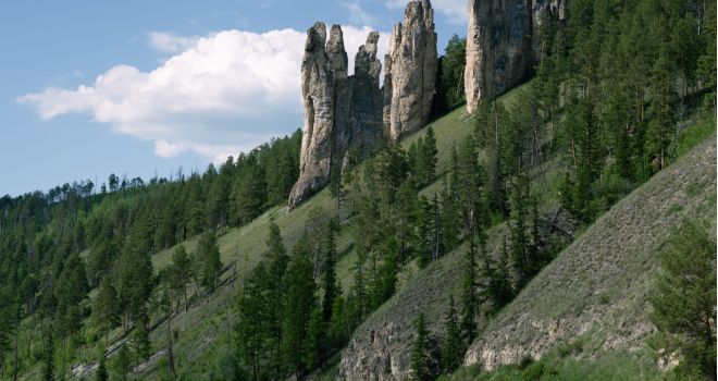 Синские столбы и село Синск