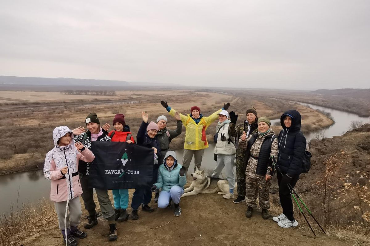 Поход выходного на Михайловские столбы (Приамурье)