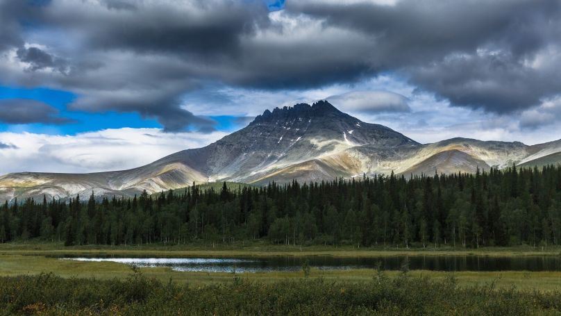 Гора Манарага, полярный Урал