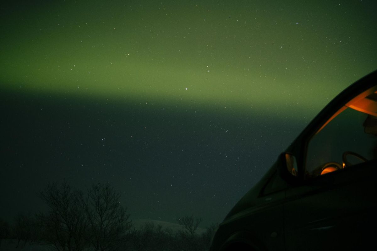 Охота за северным сиянием (Мурманск)