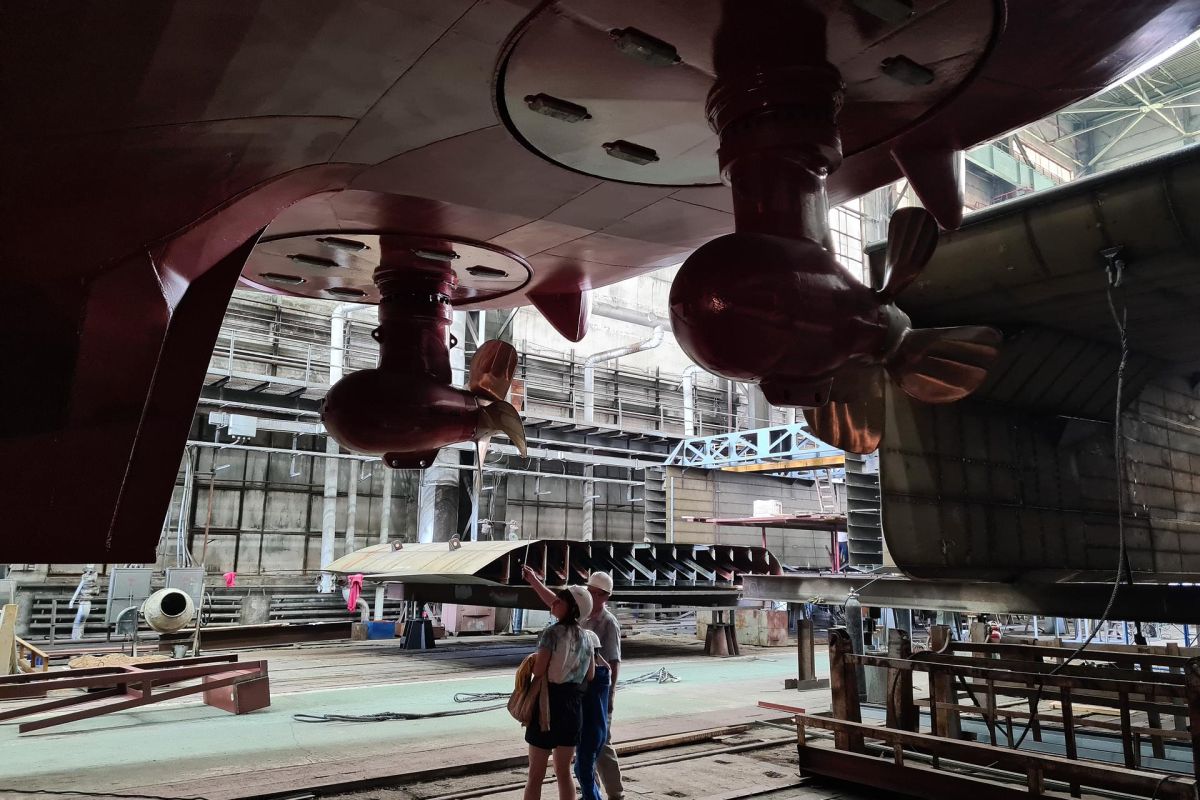 Экскурсия на Судостроительный завод в Приамурье