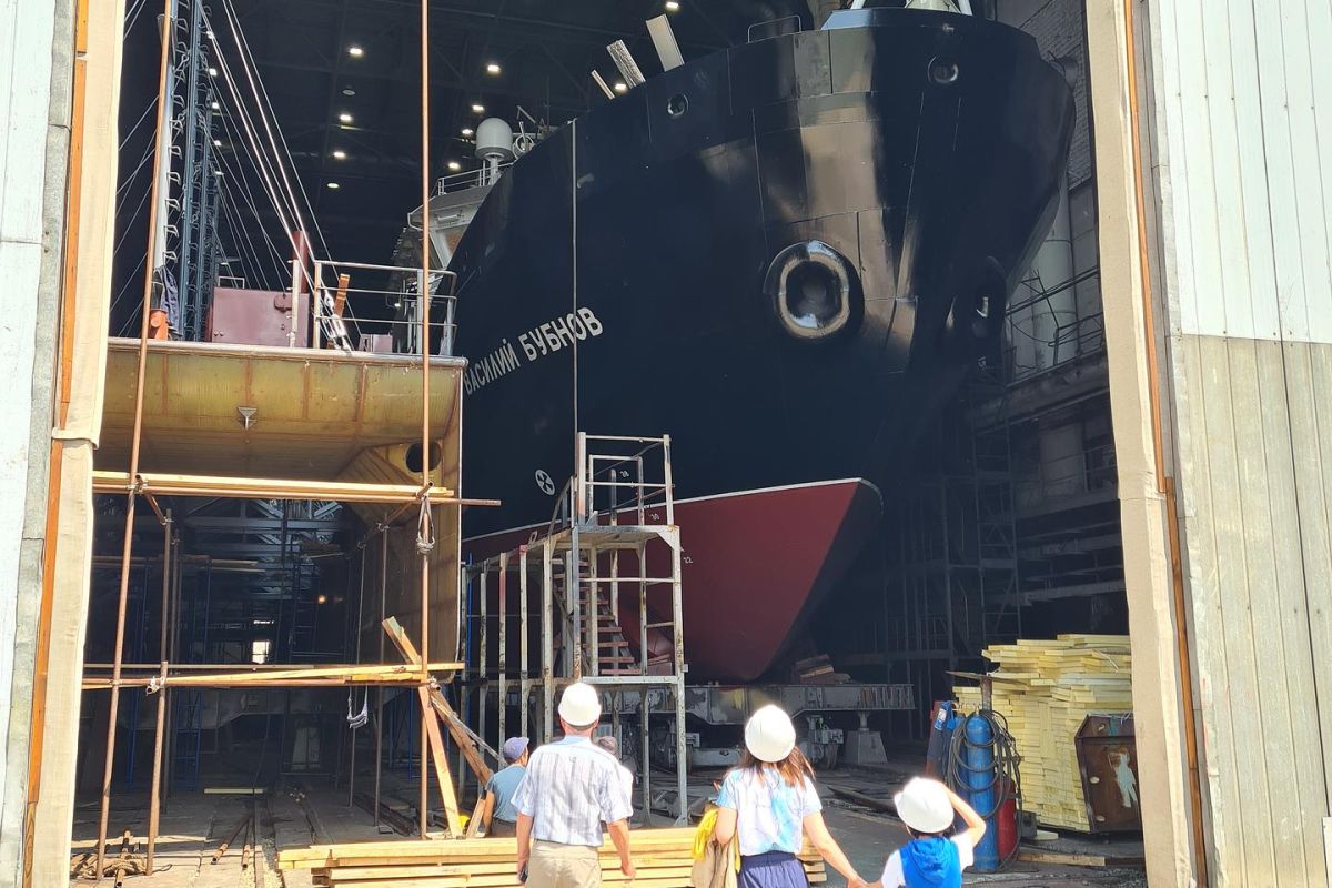 Экскурсия на Судостроительный завод в Приамурье