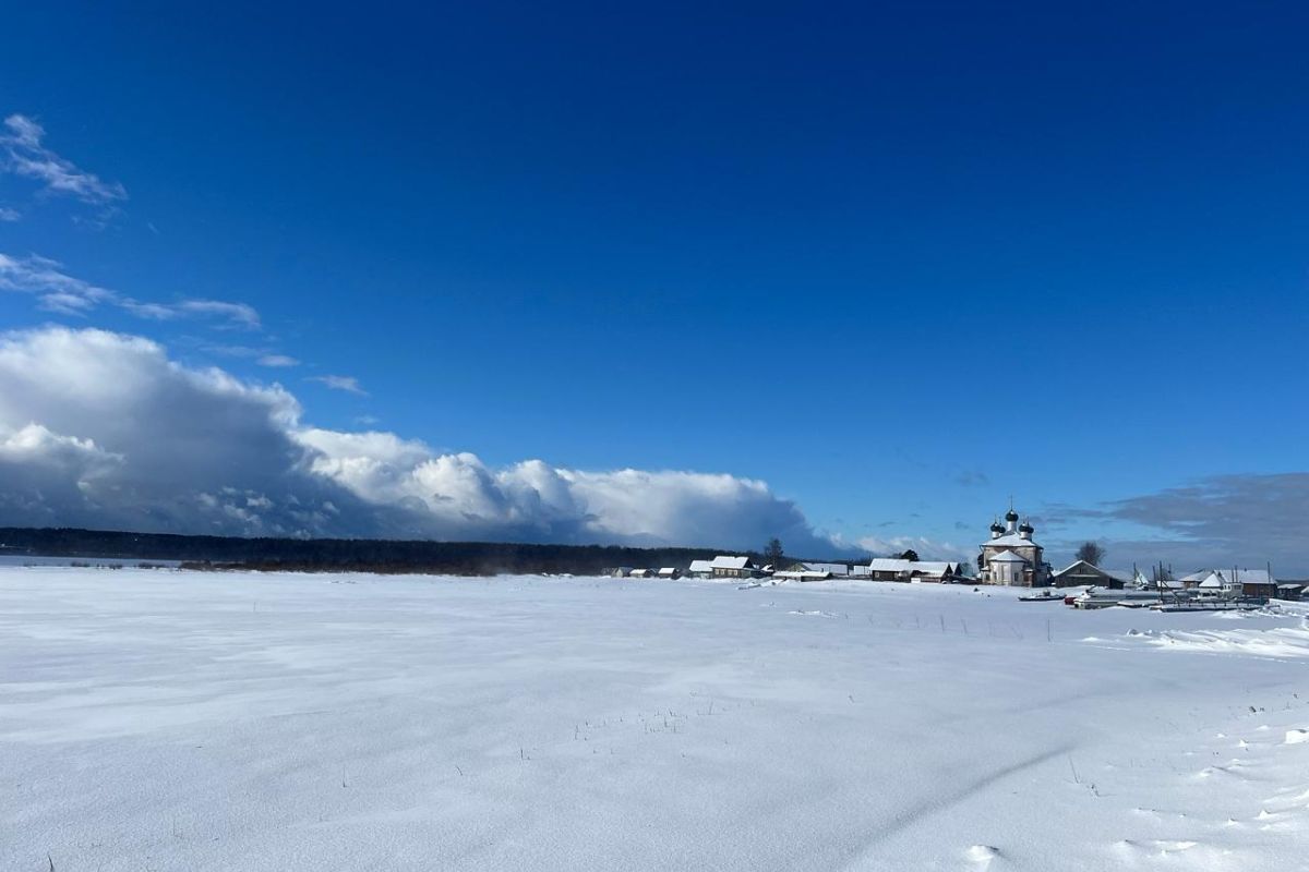 Кенозерье в апреле