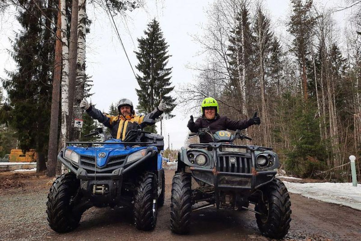 Катание на квадроциклах (Петрозаводск, 2 часа)