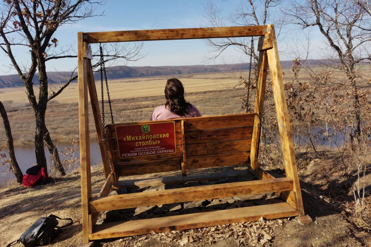 Поход выходного на Михайловские столбы (Приамурье)