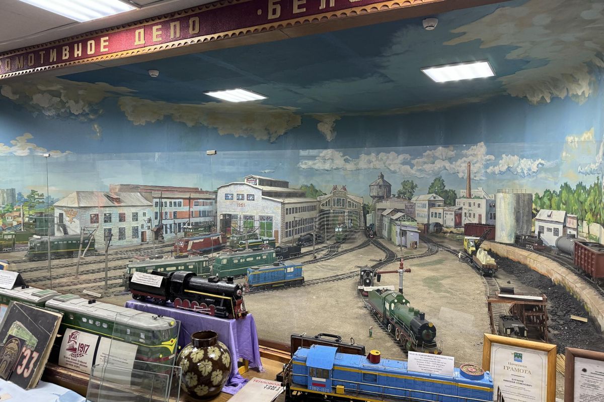 Экскурсия в Локомотивное депо Белогорск (Приамурье)