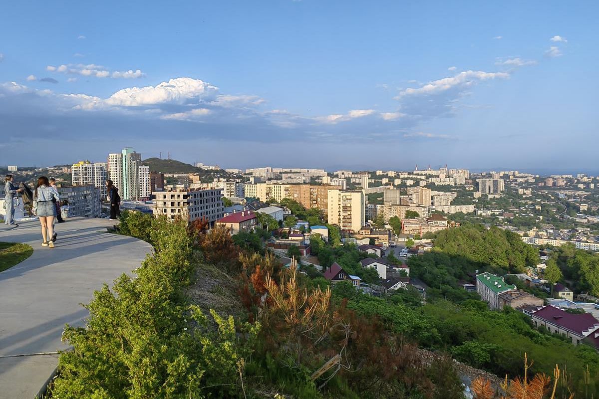 Панорамы вечернего города