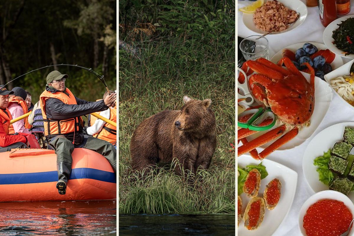 Сплав на рафтах по реке Быстрая, рыбалка, + Малкинские горячие источники (1 день)