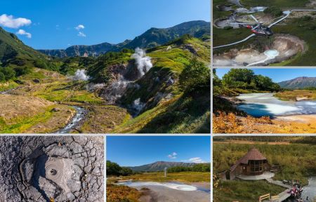 Долина гейзеров – Узон – Налычево (на вертолете)