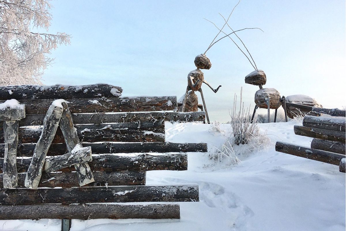 Кенозерье в апреле