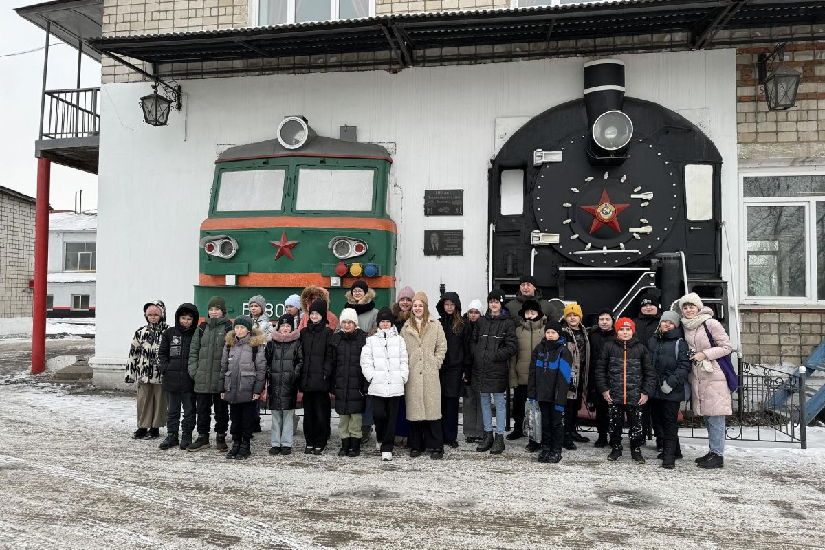 Экскурсия в Локомотивное депо Белогорск (Приамурье)