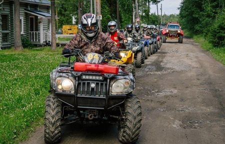Катание на квадроциклах (Петрозаводск, 2 часа)