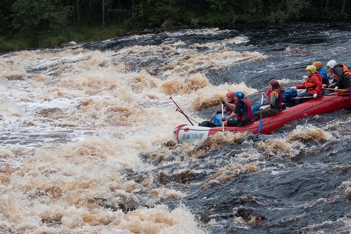 Сплав по реке Шуя (Карелия)