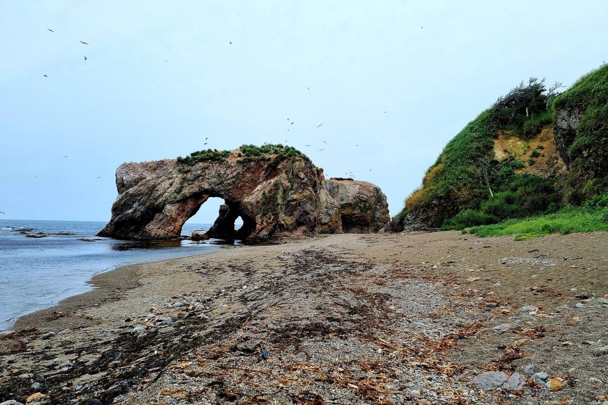 Два острова: Сахалин и Итуруп