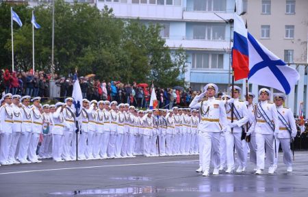 День Военно-морского флота России. Североморск.