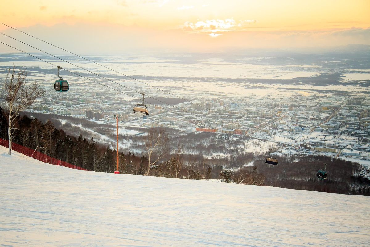 Зимние пейзажи Сахалина