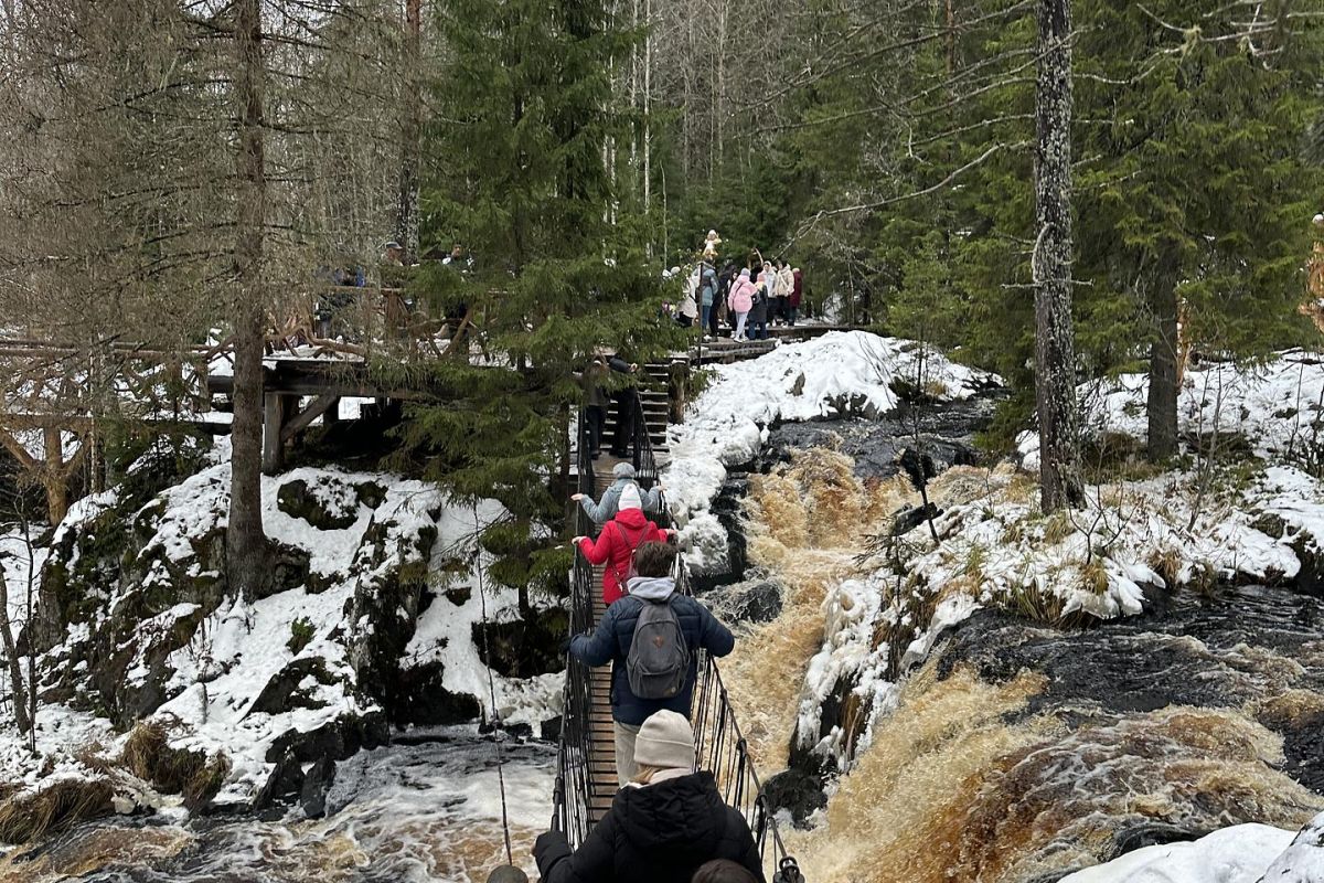 Новогодняя ночь в Карелии