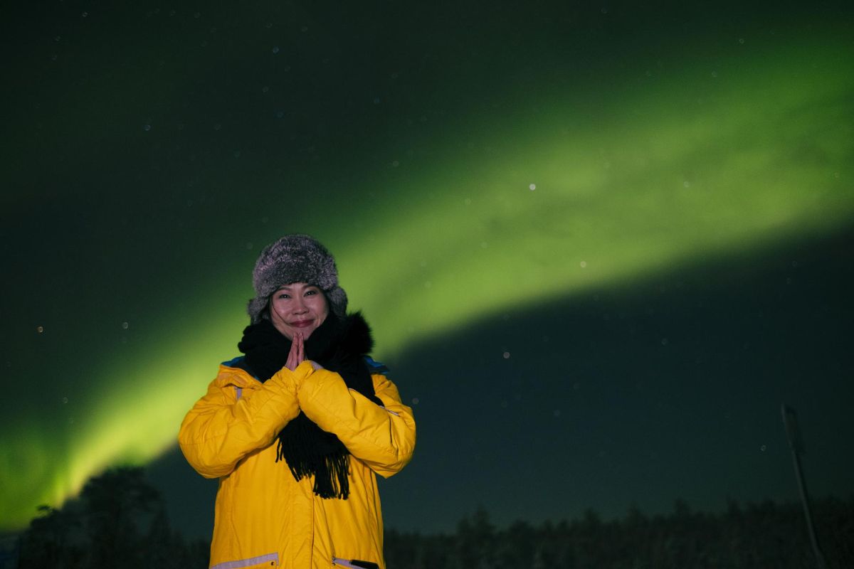 Охота за северным сиянием (Мурманск)