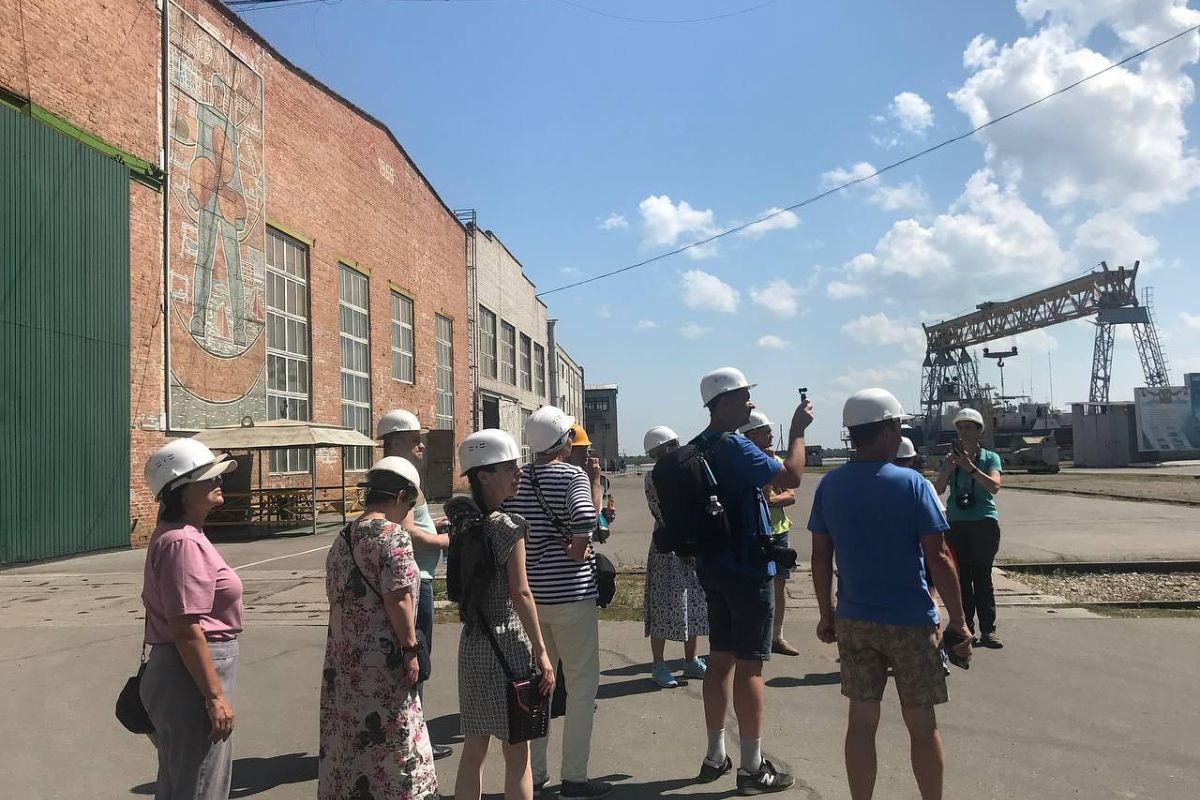 Экскурсия на Судостроительный завод в Приамурье