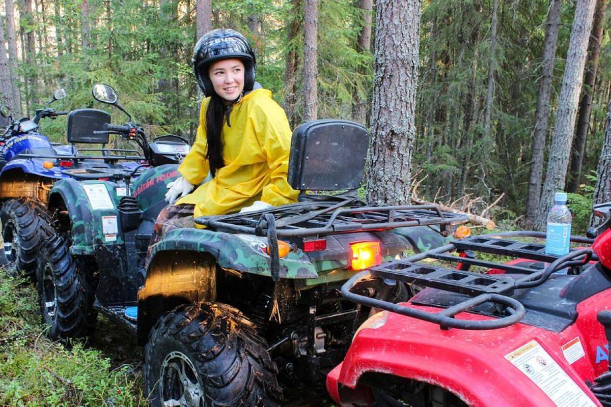 Катание на квадроциклах (Петрозаводск, 2 часа)