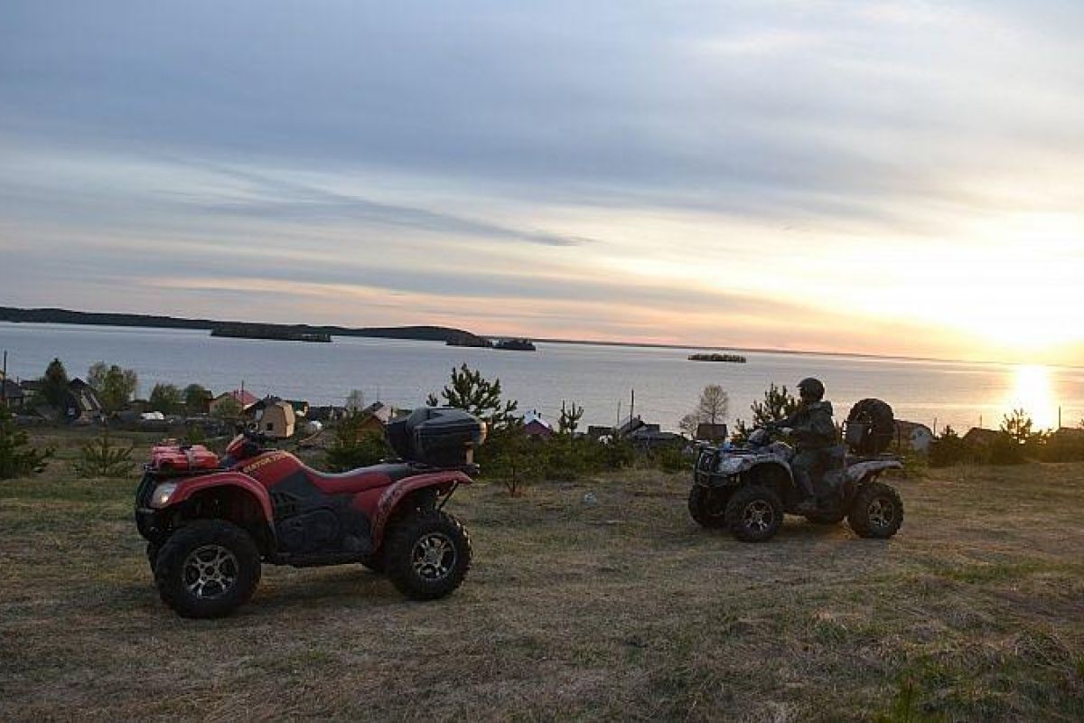 По озерам Карелии на квадроциклах