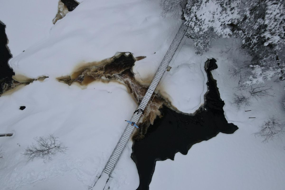 Новогодняя ночь в Карелии