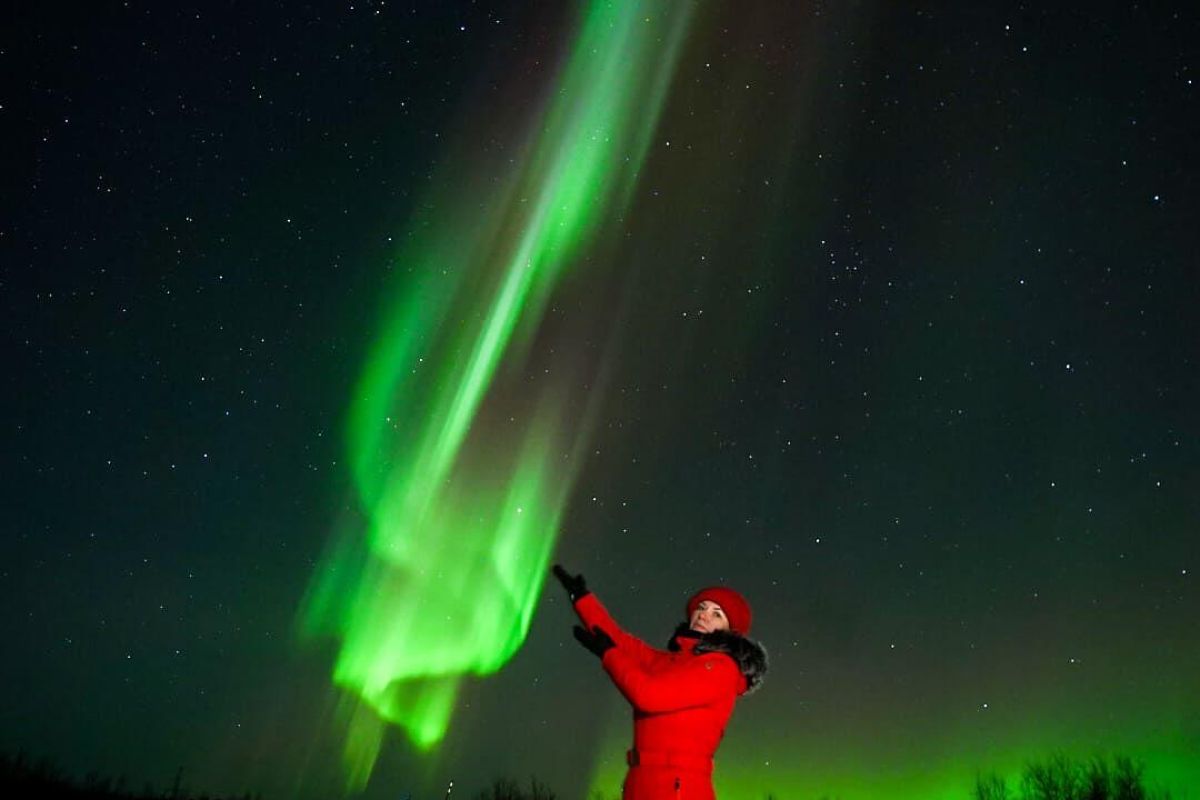 Охота на Северное сияние (зима)